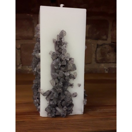 Stearin Candle with Sea Salt