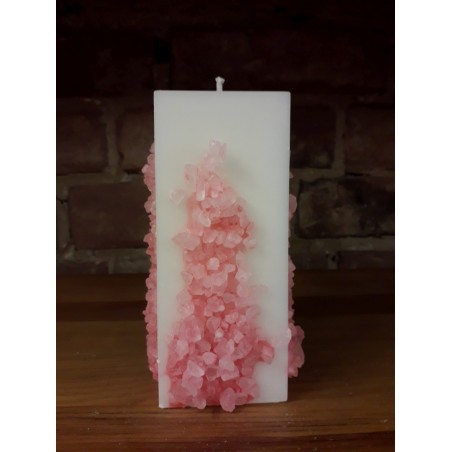 Stearin Candle with Sea Salt