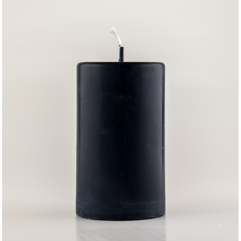 Stearin Candle Black