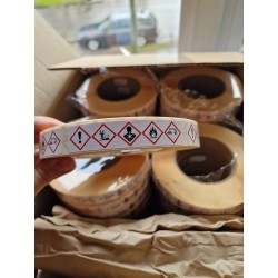 Hazard pictograms 20 pcs